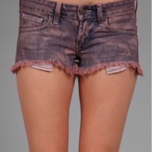 [SOLD] Wildfox Brown Jean Cut Offs